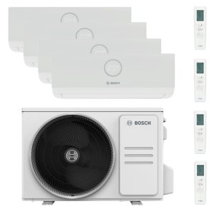 Bosch 5000M Multi split 42000 btu spoljna + 1 x 18000 btu + 3 x 9000 btu unutrašnje