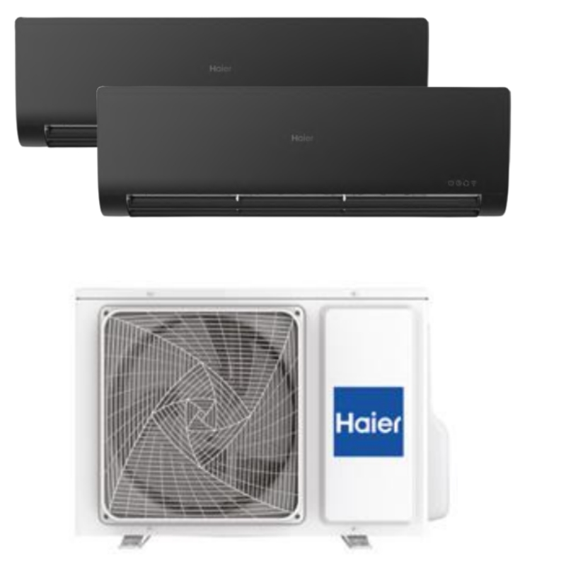 Haier Flexis Black Multi split 18000 btu spoljna + 2 x 9000 btu unutrasnje