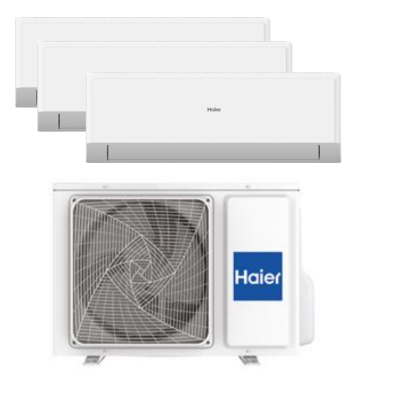 Haier Revive Plus Multi split 34000 btu spoljna + 1 x 18000 btu + 2 x 9000 btu unutrasnje