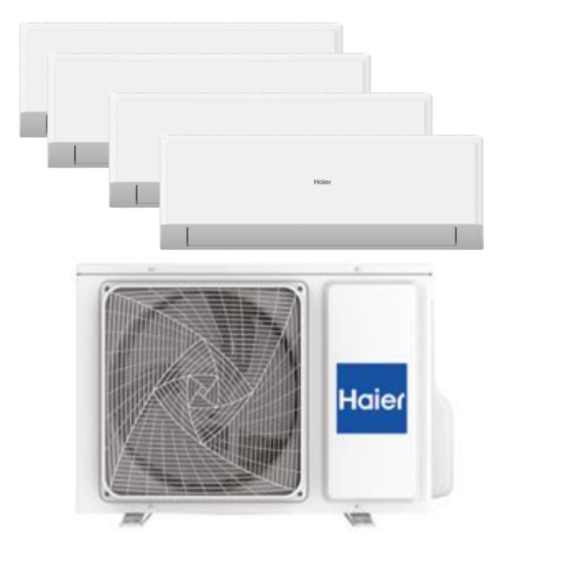 Haier Revive Plus Multi split 42000 btu spoljna + 2 x 12000 btu + 2 x 9000 btu unutrasnje